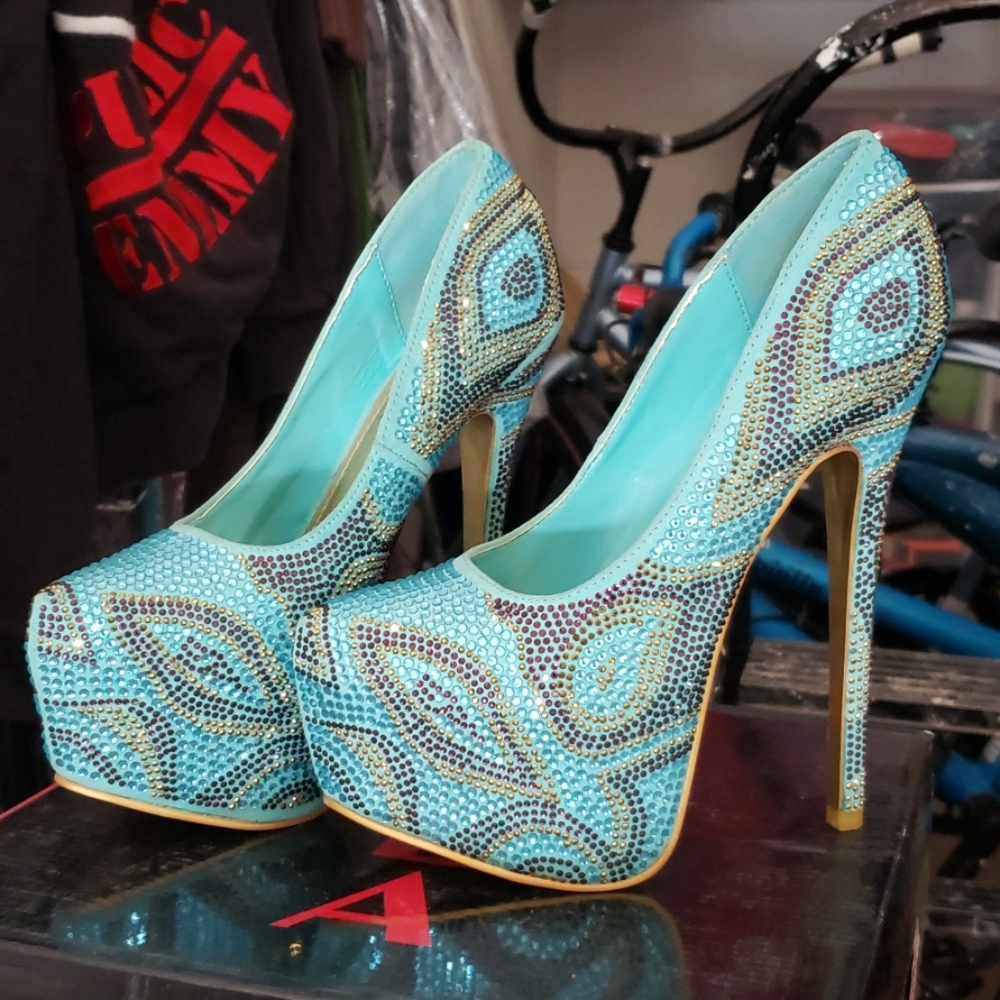 Multicolored Stilettos